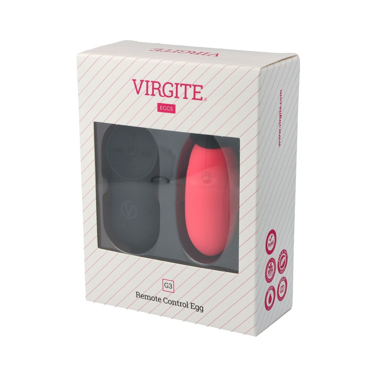 Vibratorius Virgite Rožinė